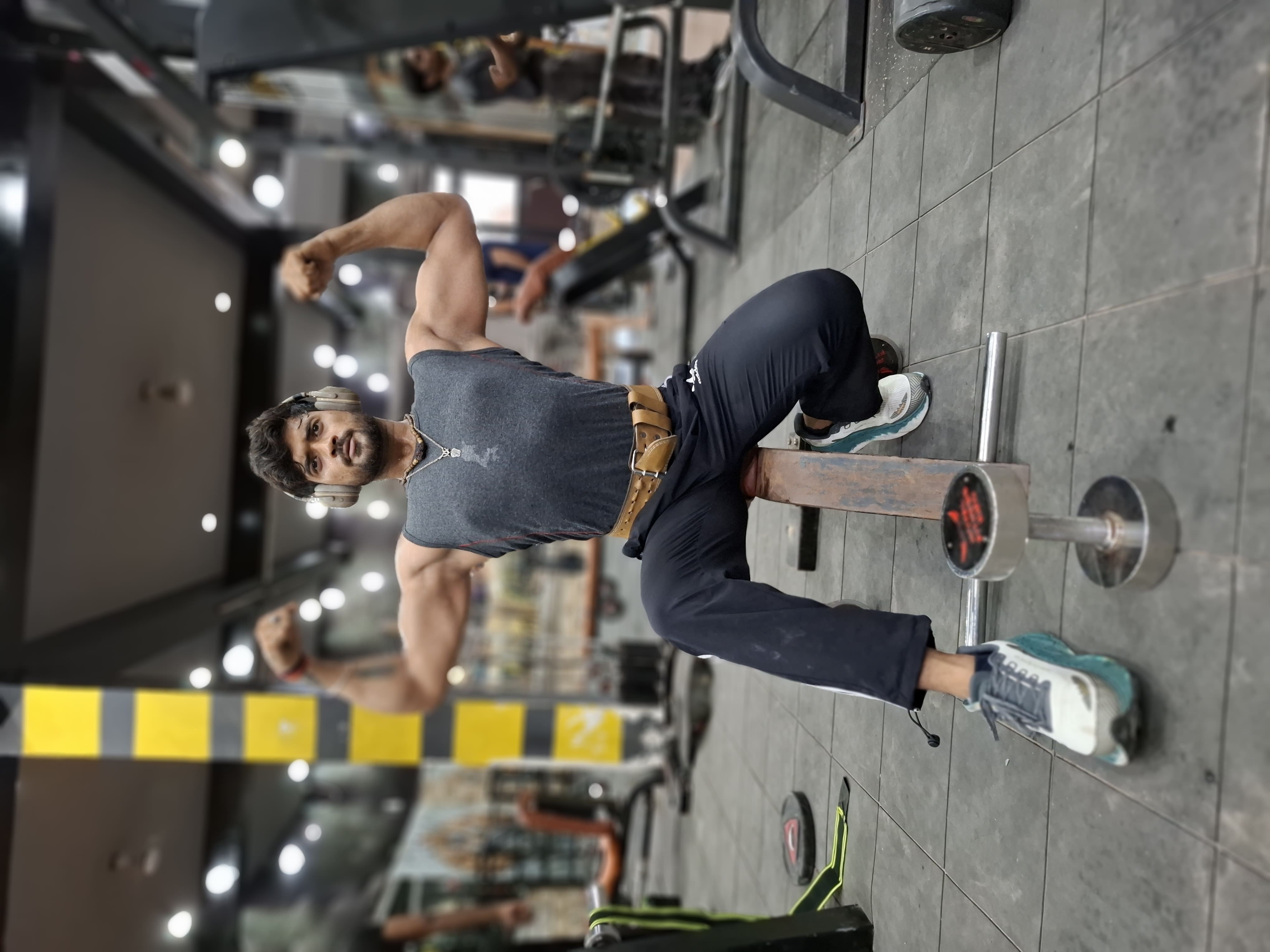 Modern gym interior with equipment