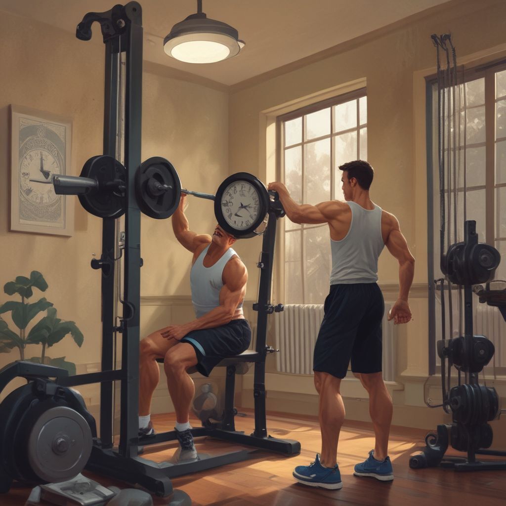 Kids participating in fitness activities